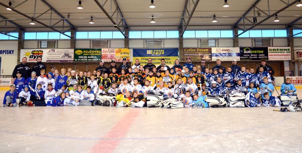 Hokejové turnaje přípravek v Uherském Ostrohu