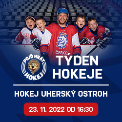 Přijďte ve středu 23.11. v 16:30 na zimní stadion na akci Týden hokeje 