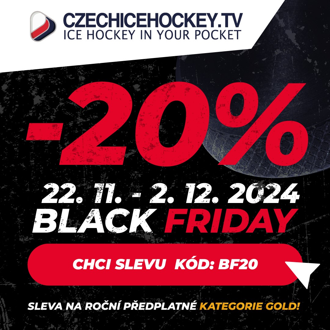 BLACK FRIDAY na Czechicehockey.tv